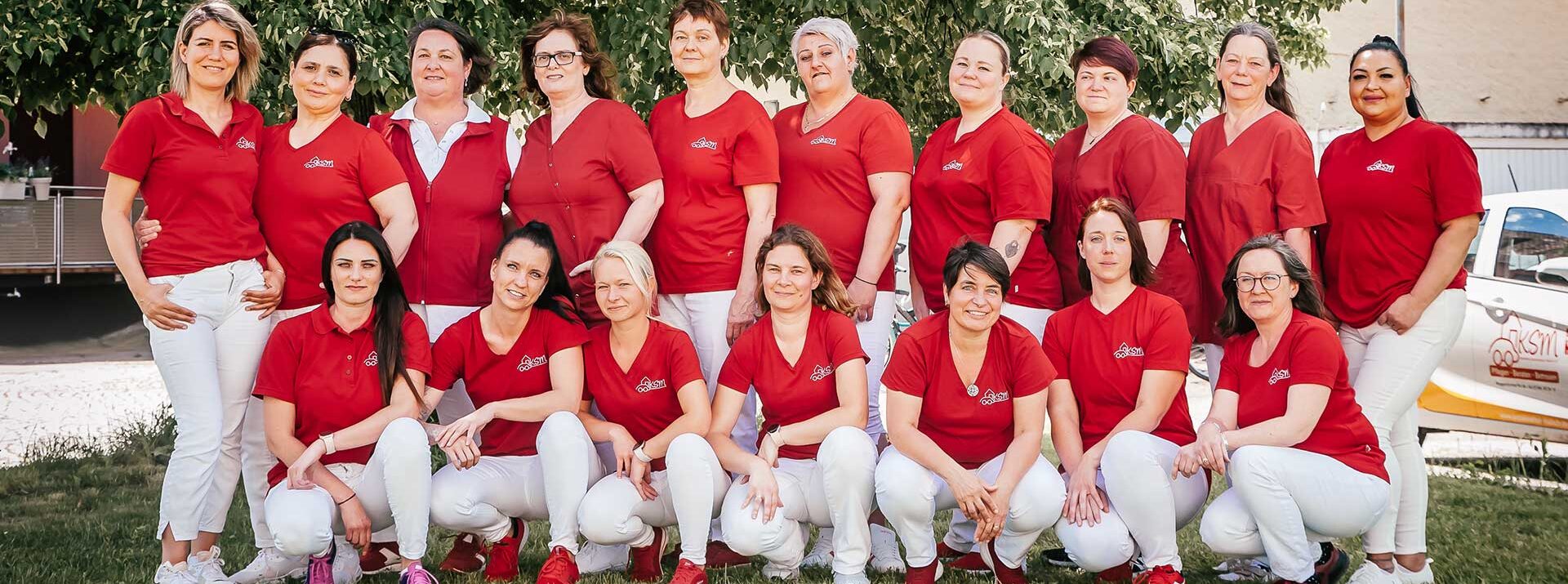 Ein Teamfoto der Sozialstation